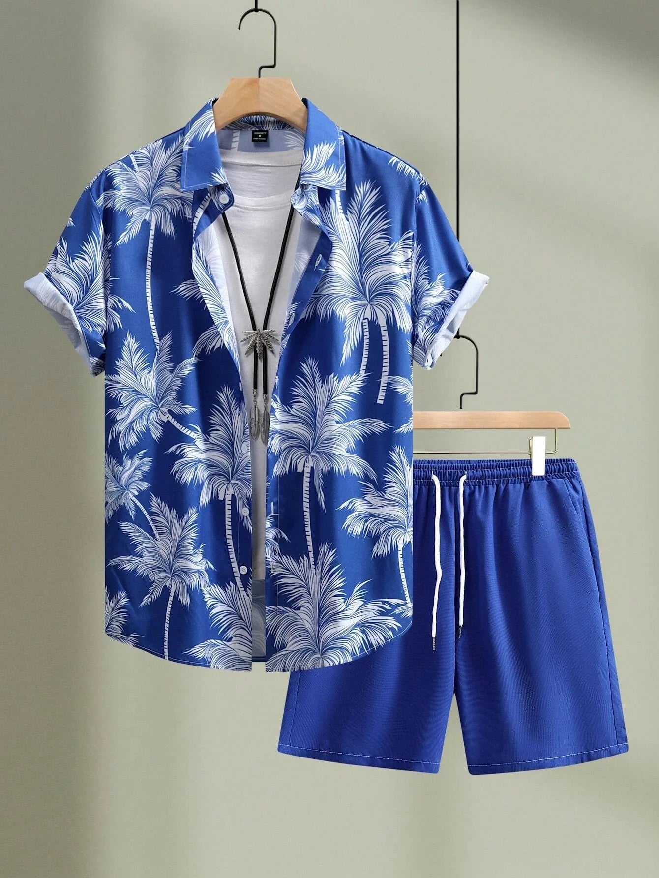 Conjunto Caribe Hombre Estampado Verano