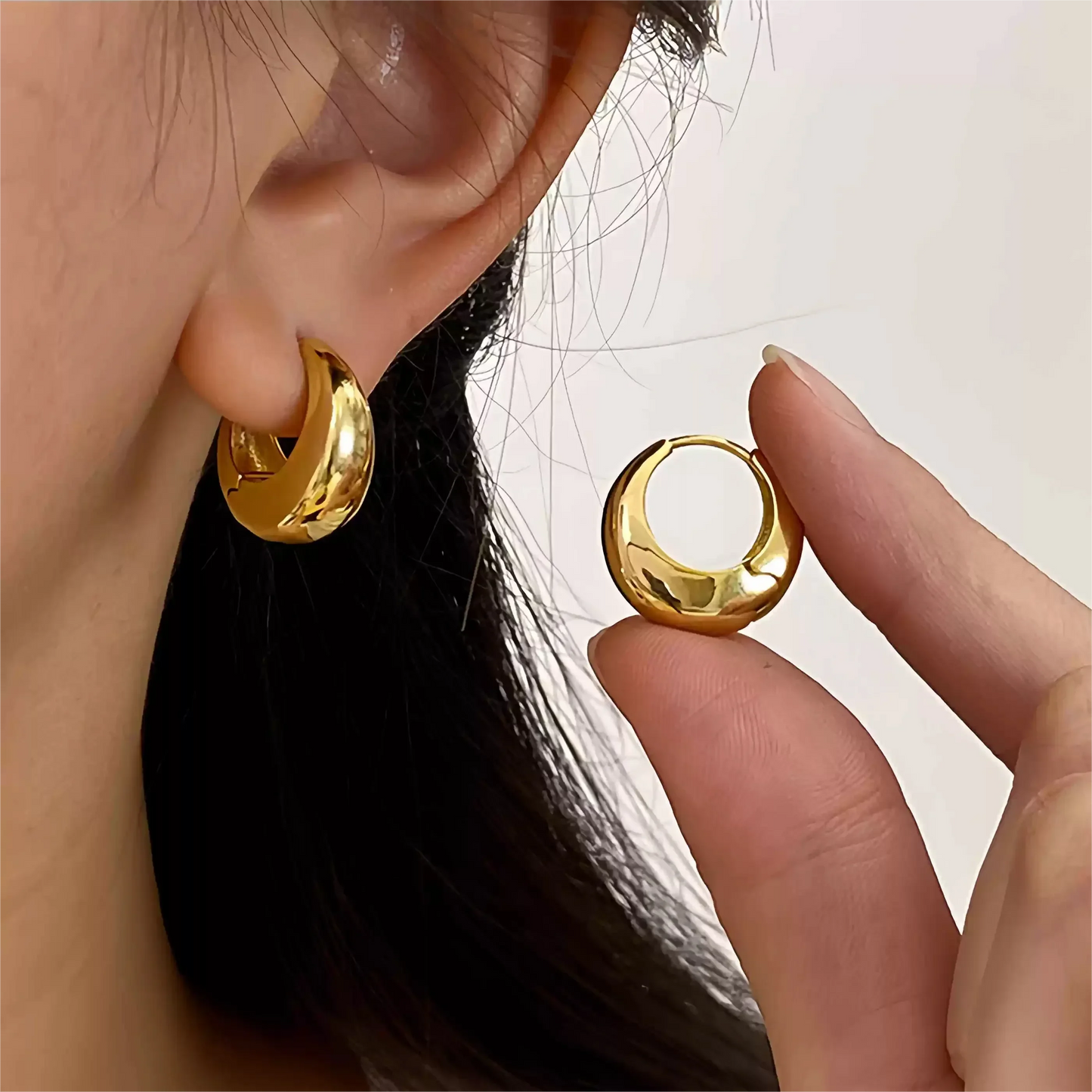 Pendientes Luxe Knot Acero Inoxidable