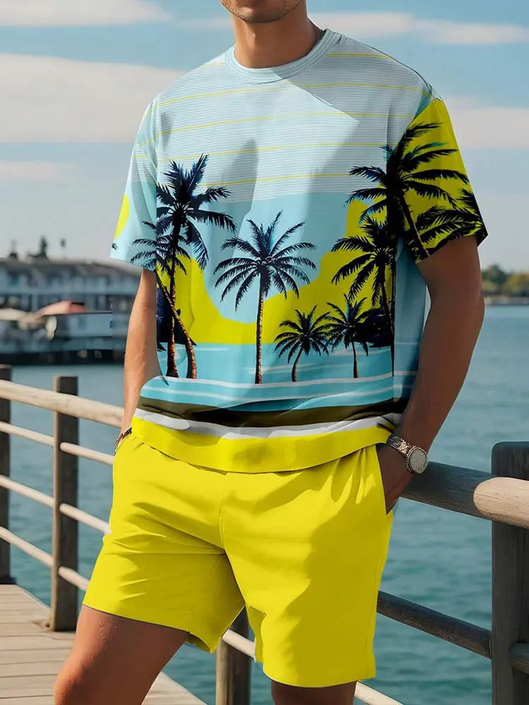 Conjunto Maison Gradient Hombre Playa