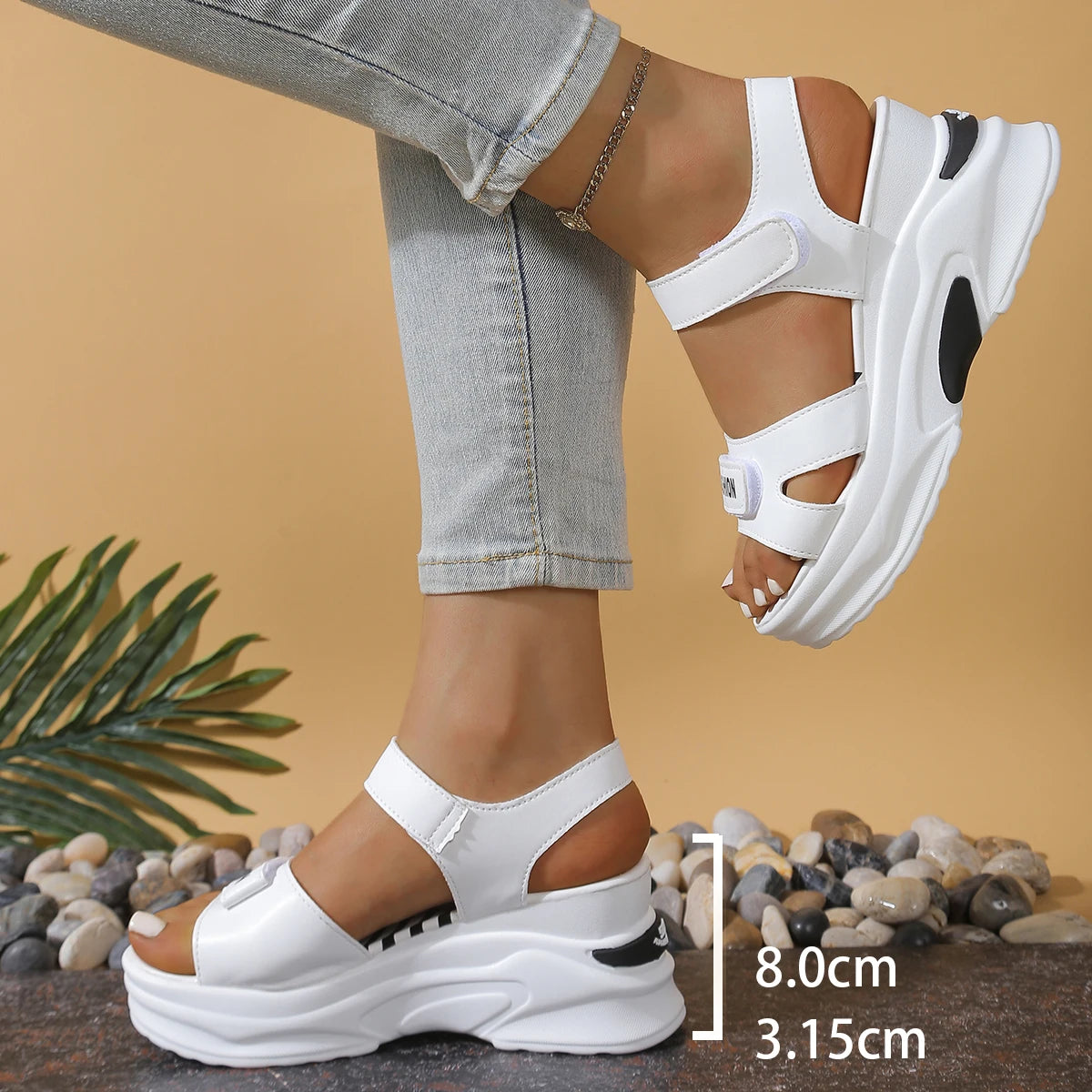 Sandalia Élégance Wedge