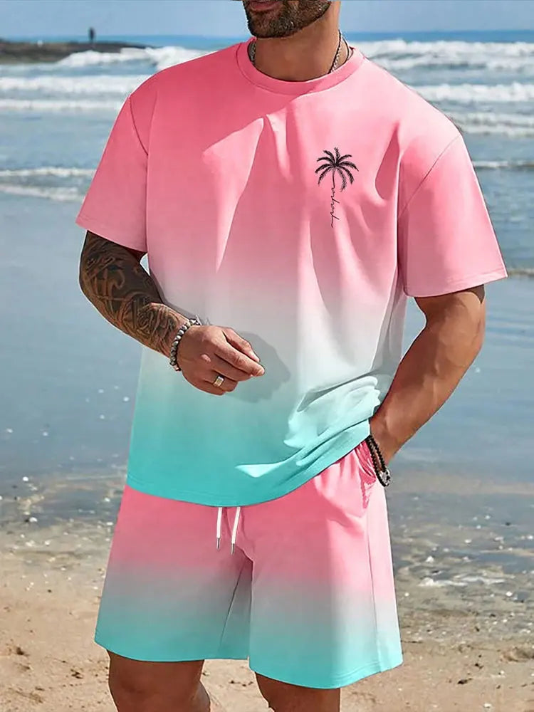 Conjunto Maison Gradient Hombre Playa