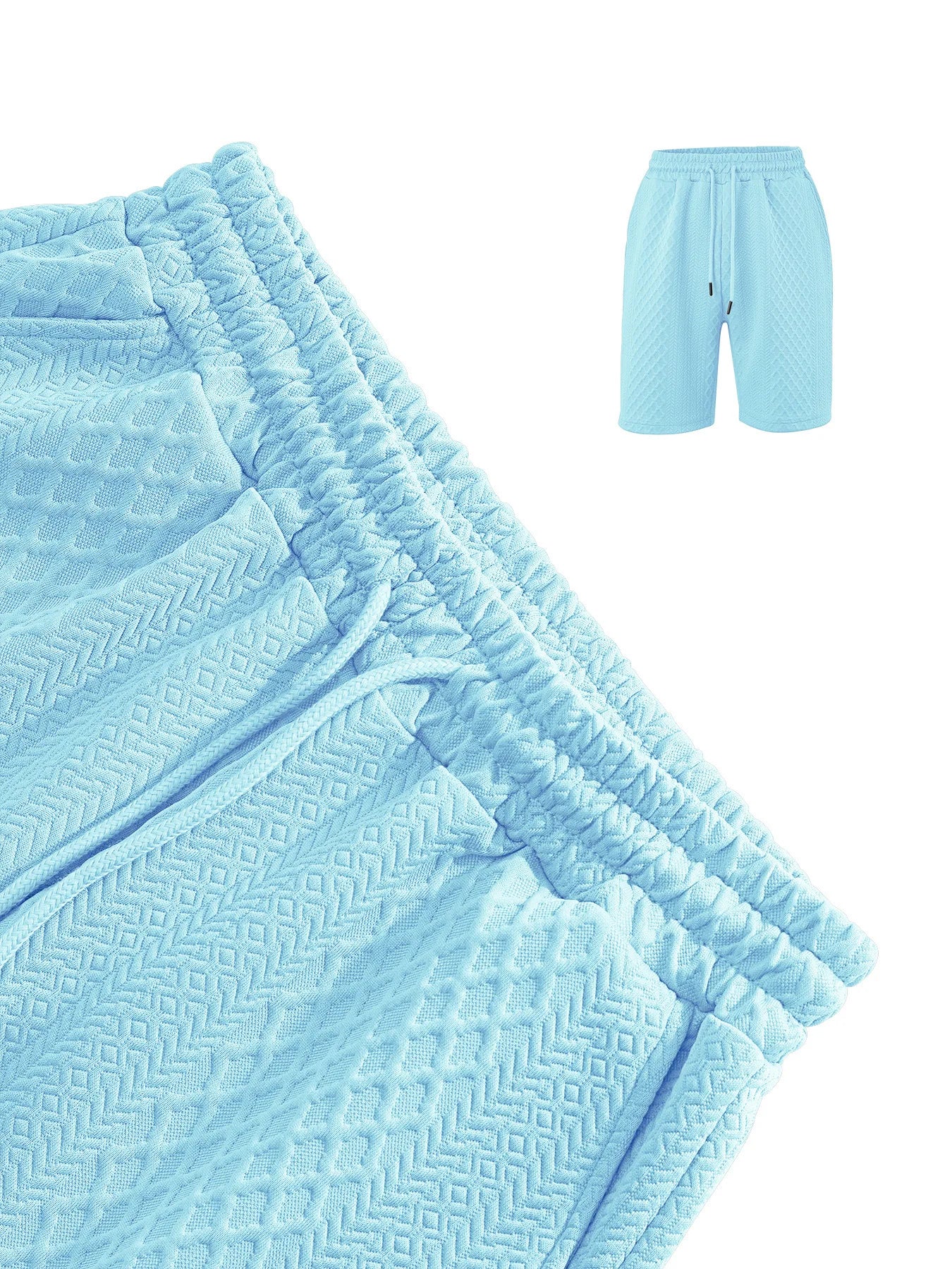 Conjunto Maison Jacquard Polo Hombre Verano