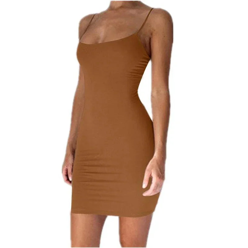 Vestido Mini Bodycon Tirantes Fiesta