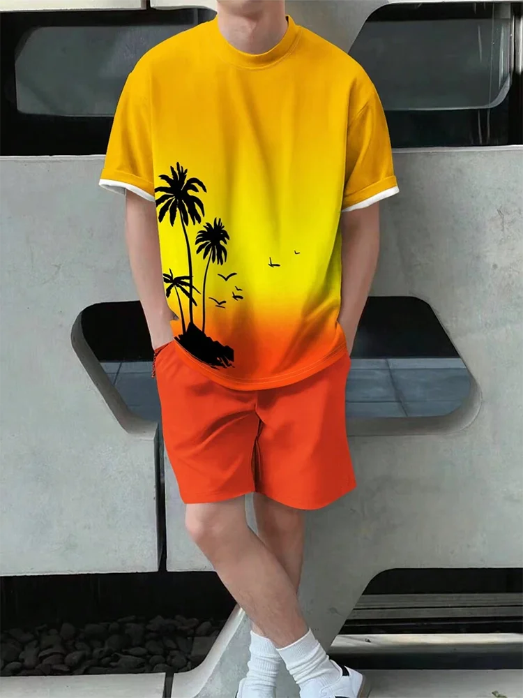 Conjunto Maison Gradient Hombre Playa