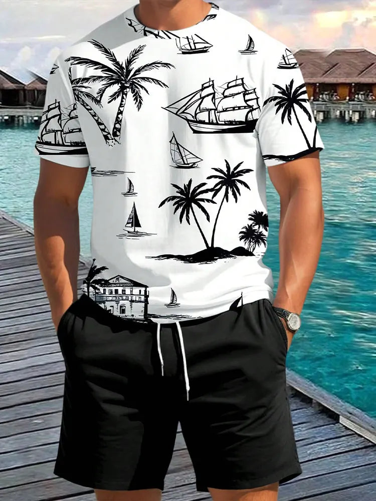 Conjunto Maison Gradient Hombre Playa