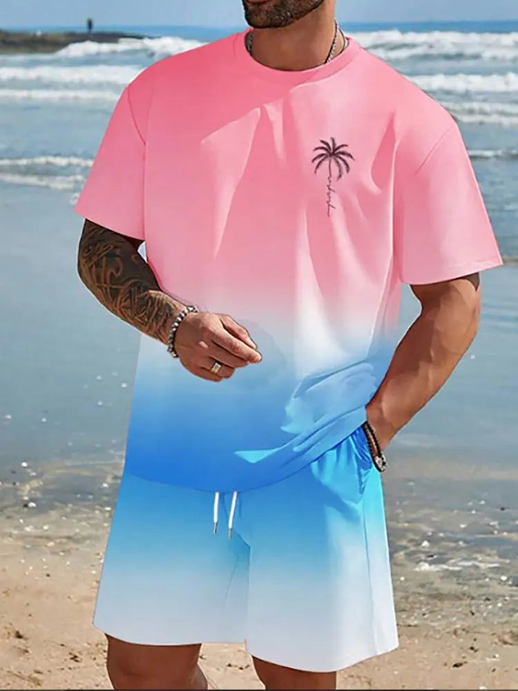 Conjunto Maison Gradient Hombre Playa