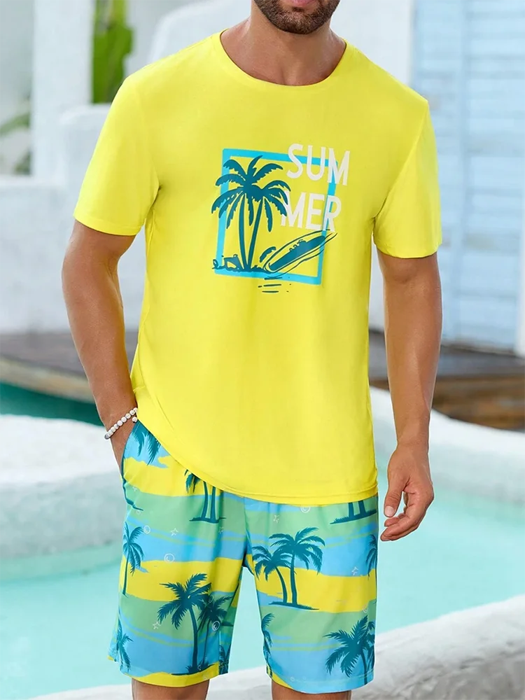 Conjunto Maison Gradient Hombre Playa