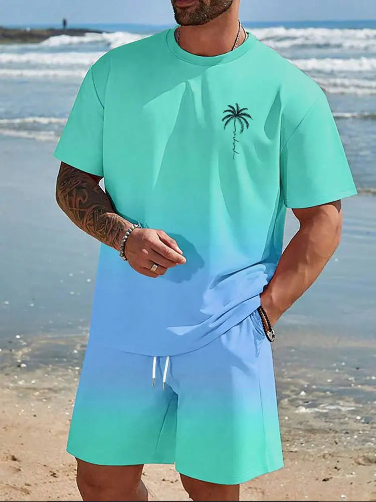 Conjunto Maison Gradient Hombre Playa