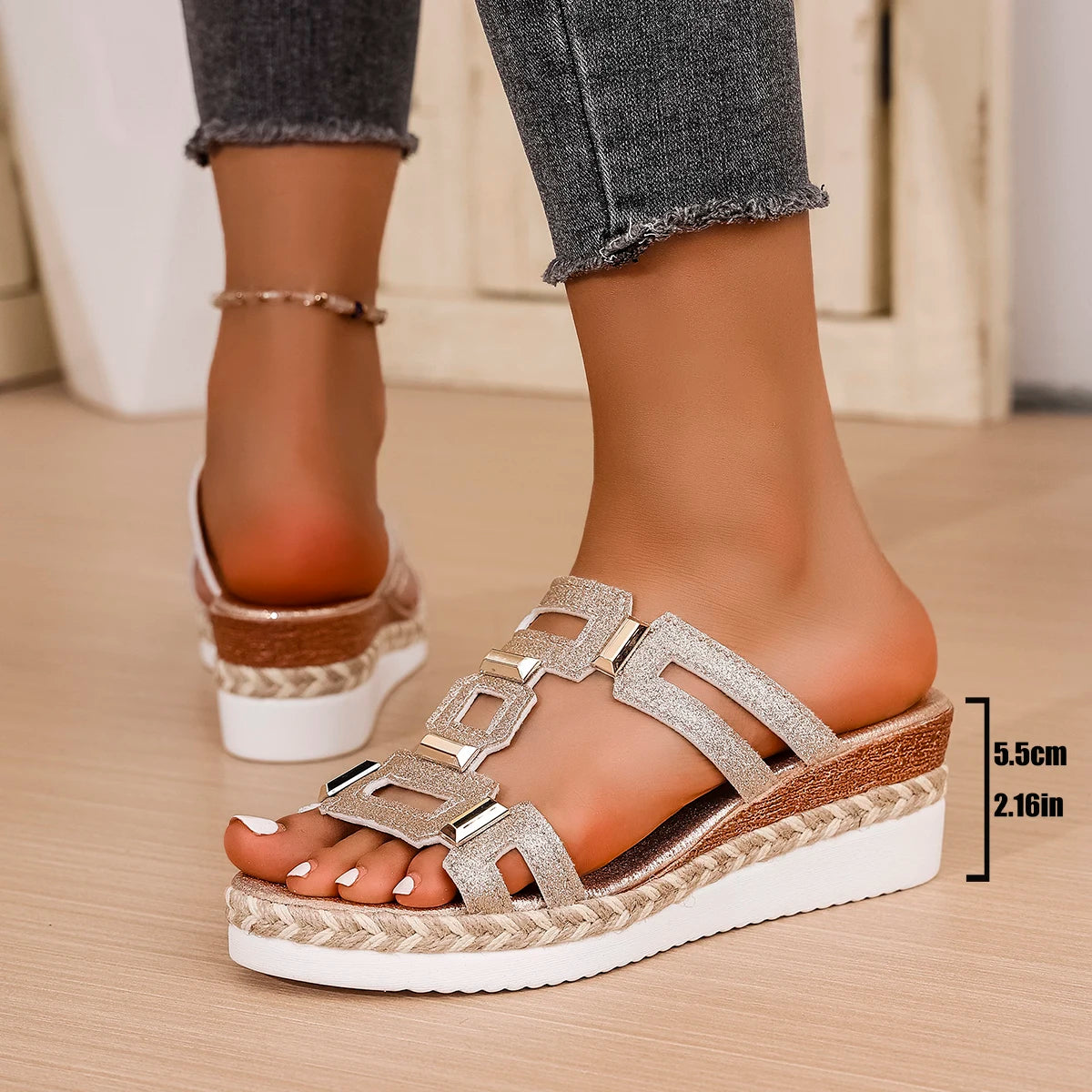 Sandalia Olimpo Luxe